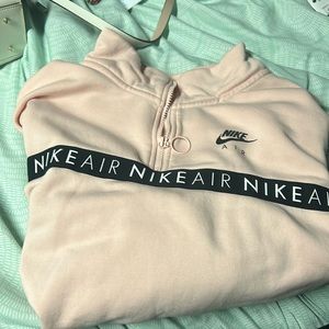 Nike half zip funnel neck